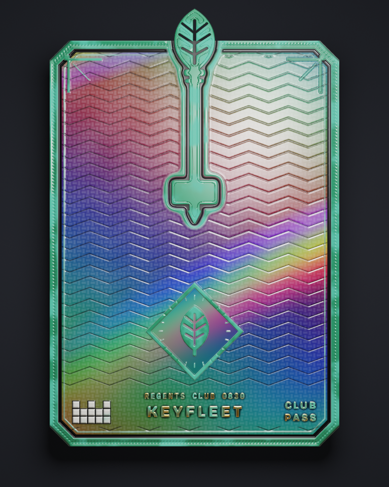 The card of Key 830