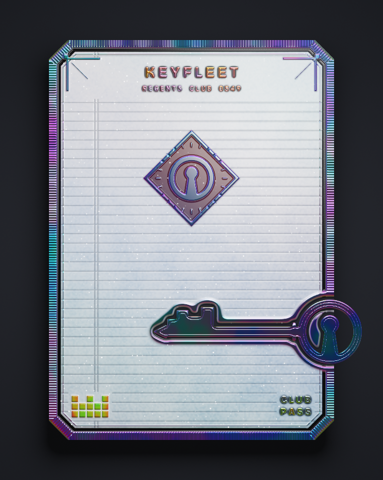 The card of Key 549