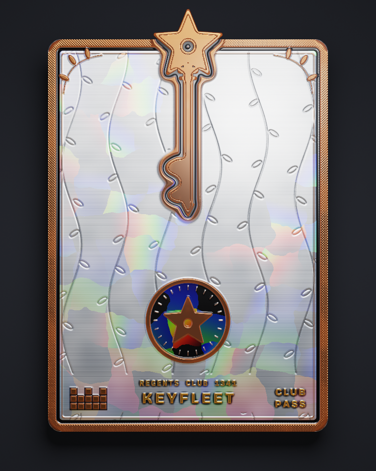 The card of Key 1,341