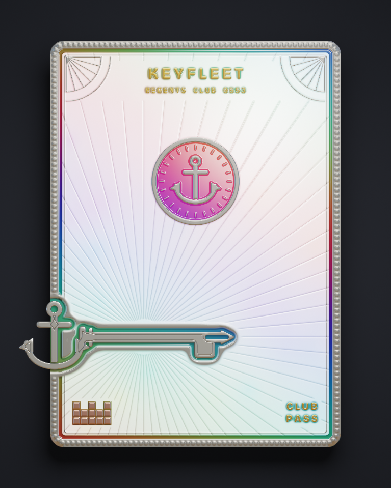 The card of Key 553