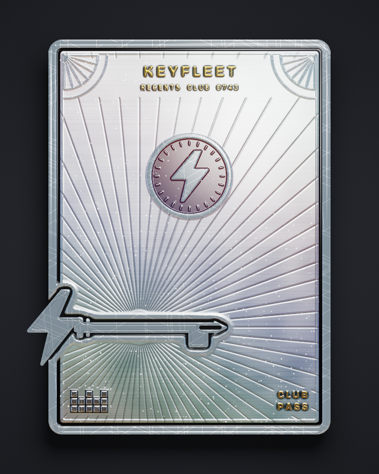 The card of Key 743