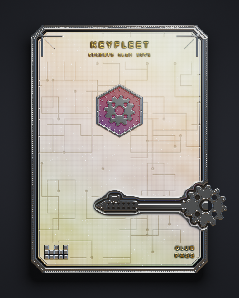 The card of Key 1,971
