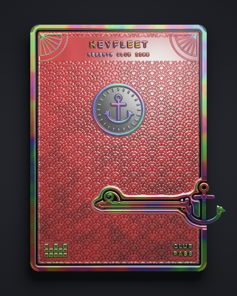 The card of Key 1,158
