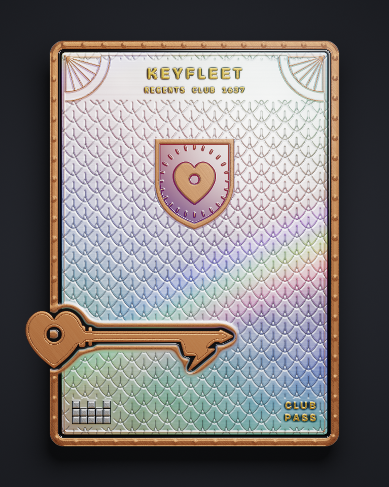 The card of Key 1,637