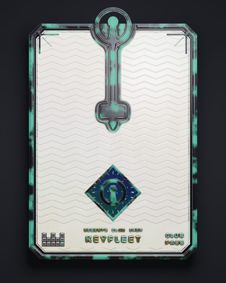 The card of Key 1,989