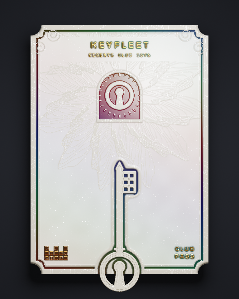 The card of Key 1,676