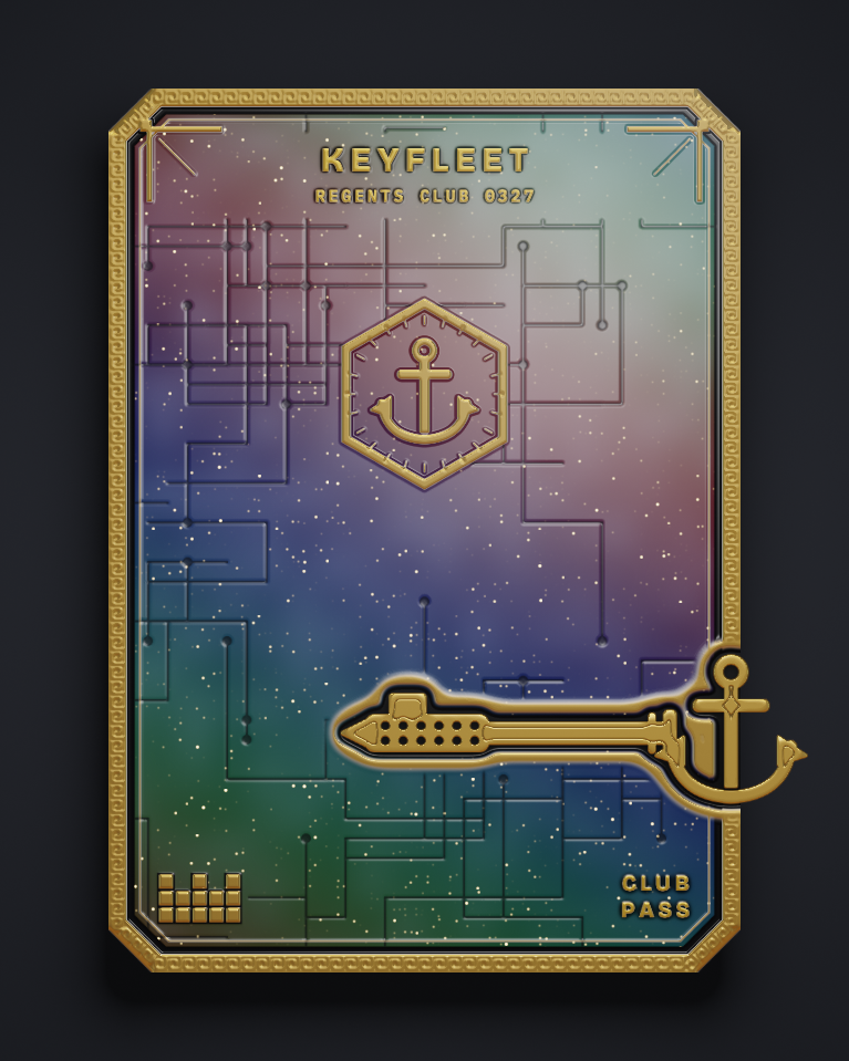 The card of Key 327