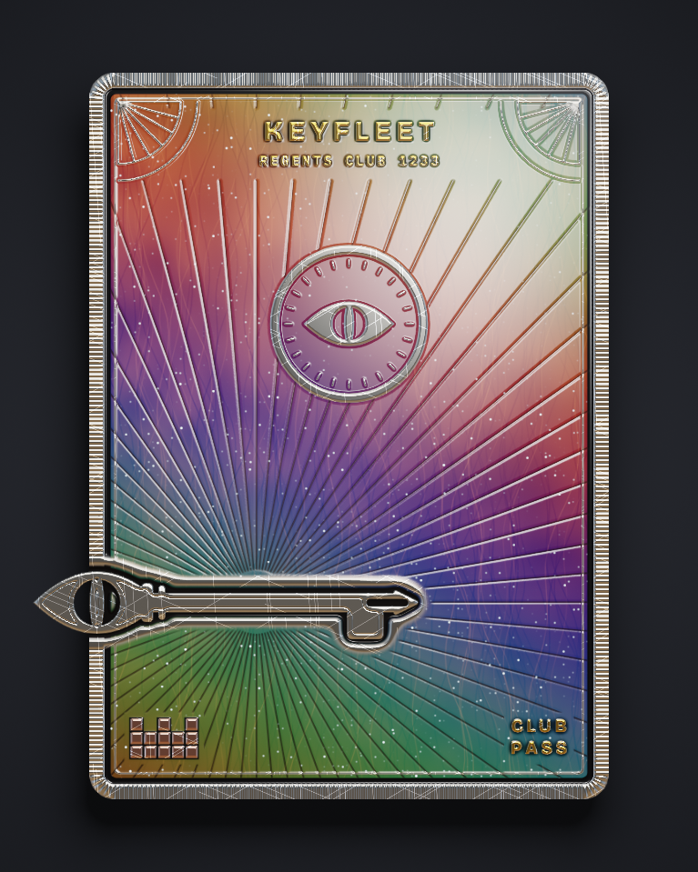 The card of Key 1,233