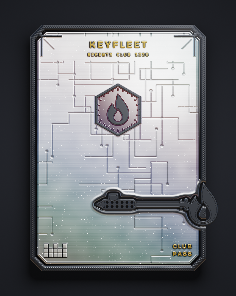 The card of Key 1,330