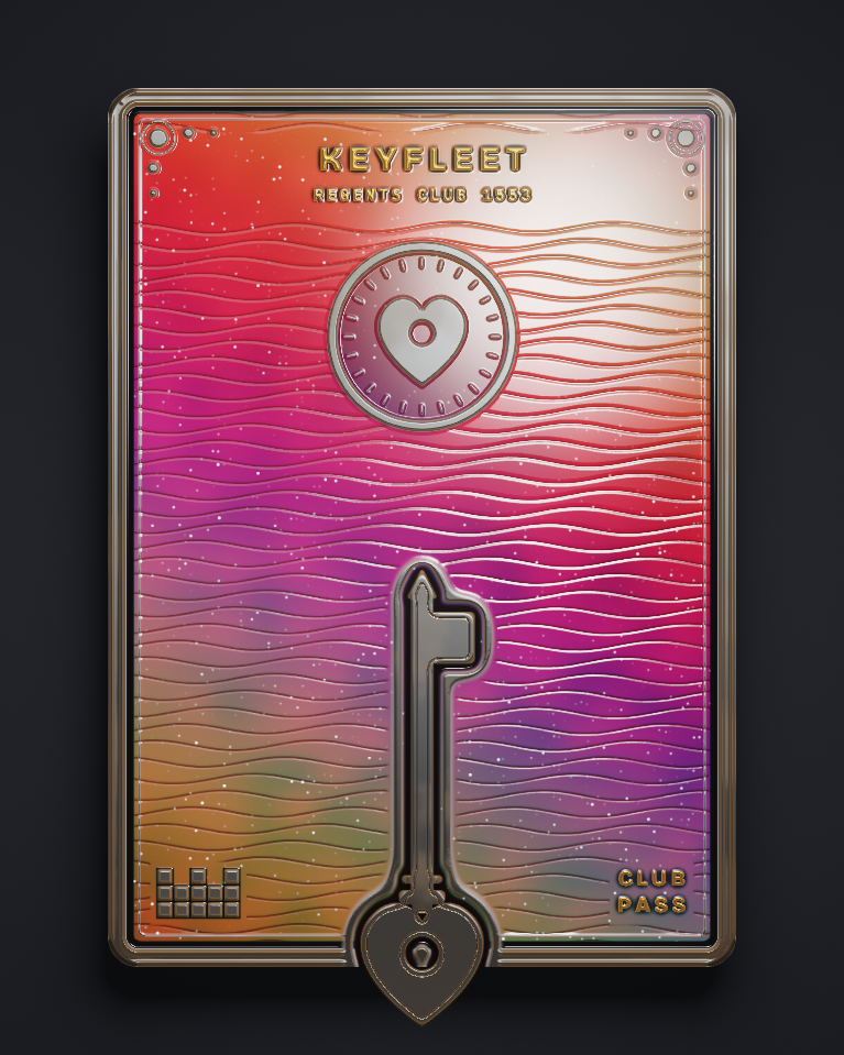 The card of Key 1,553