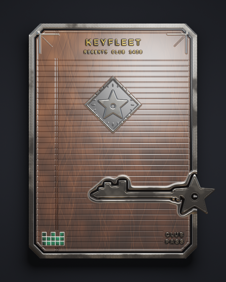 The card of Key 1,430