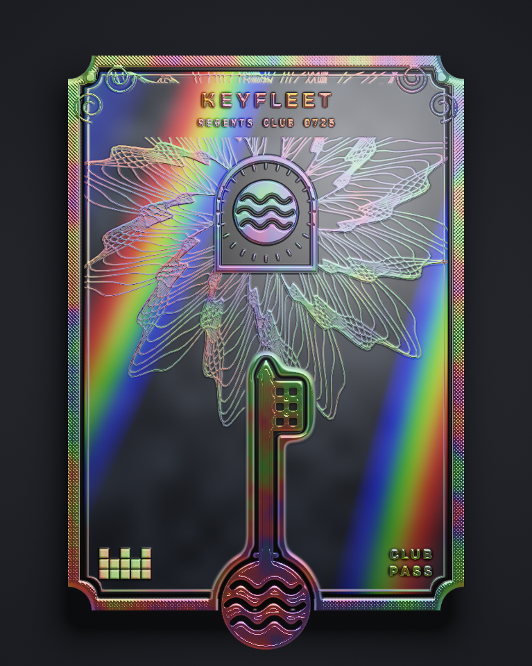 The card of Key 725