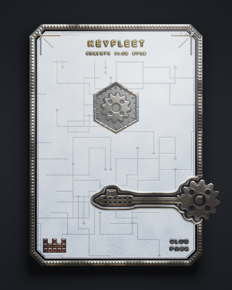 The card of Key 718