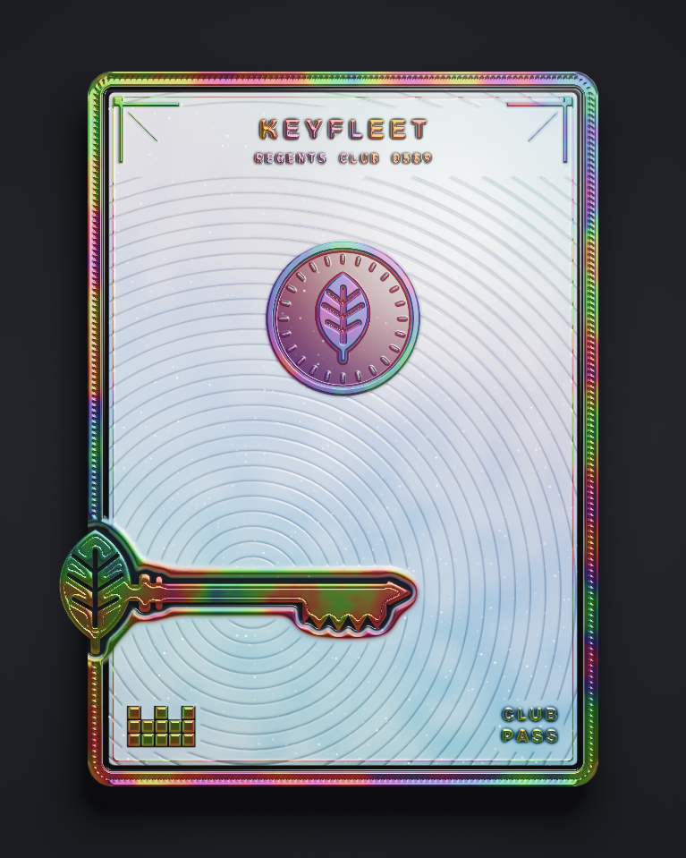 The card of Key 589
