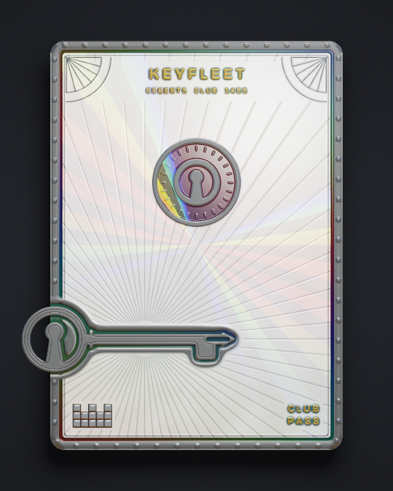 The card of Key 1,455