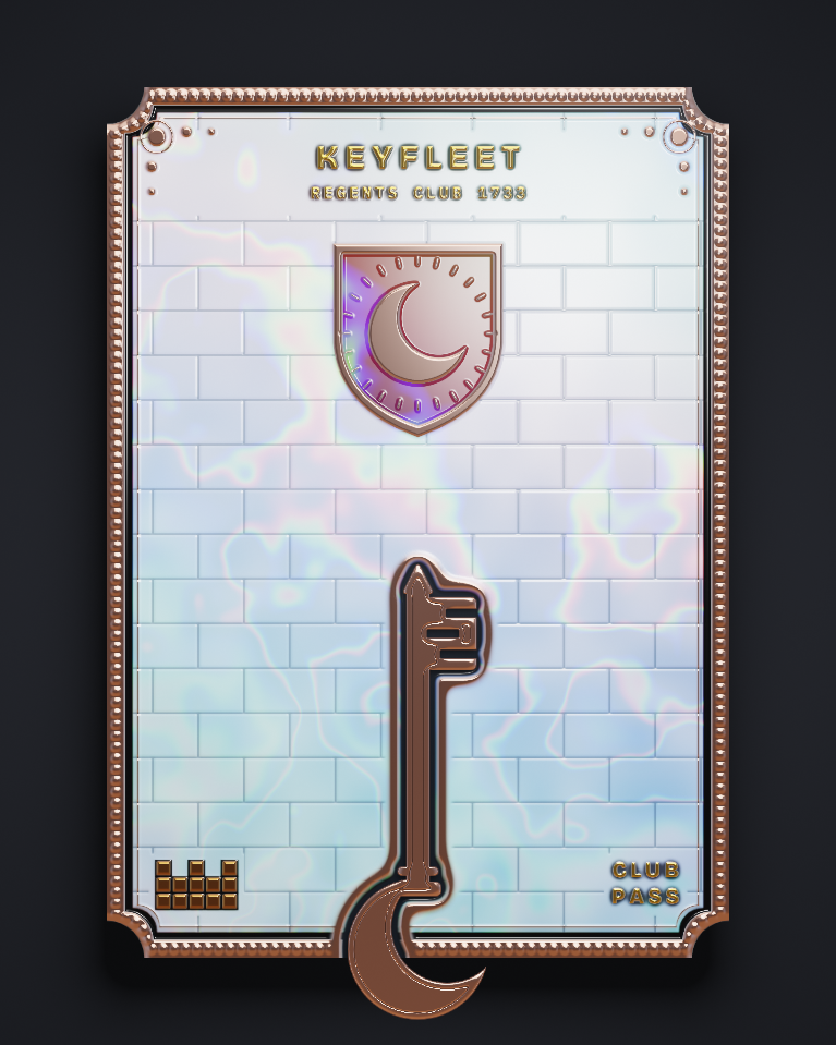 The card of Key 1,733