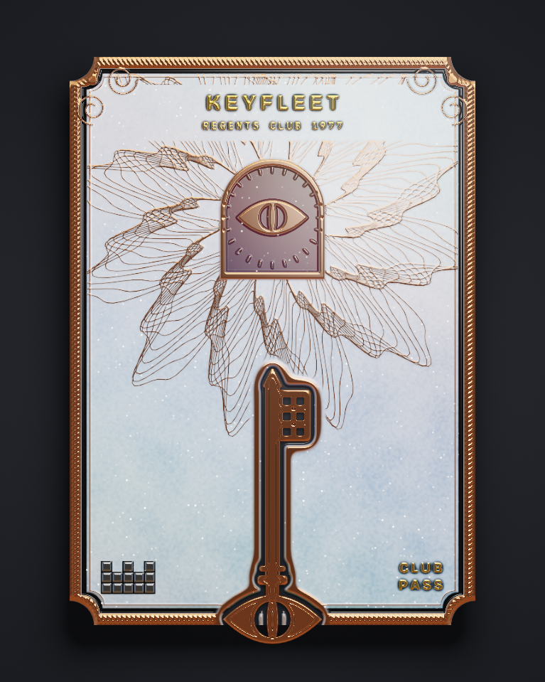 The card of Key 1,977