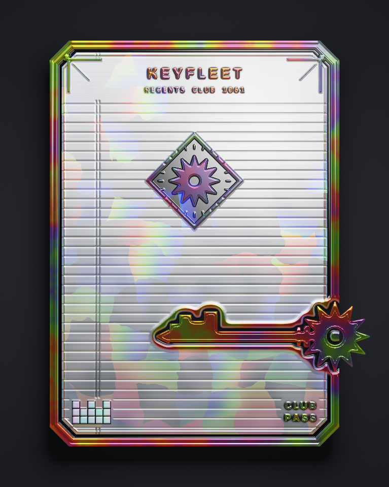 The card of Key 1,061