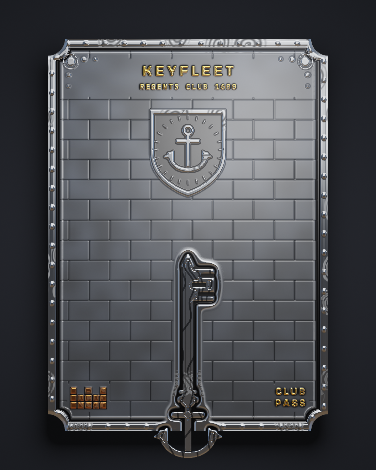 The card of Key 1,600