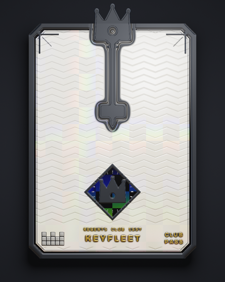 The card of Key 1,557