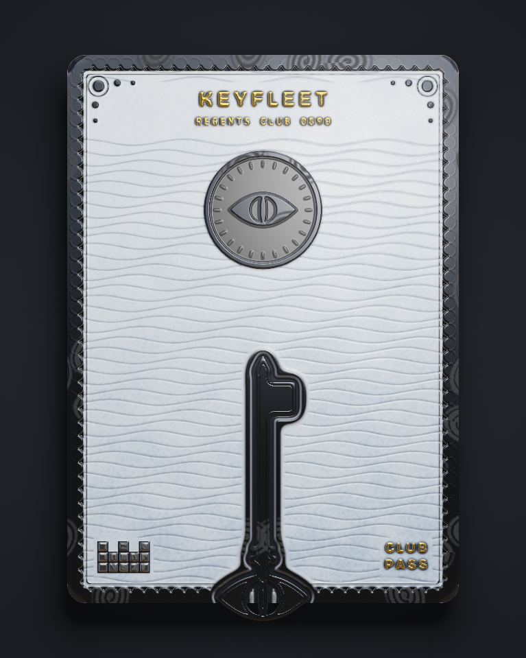 The card of Key 890