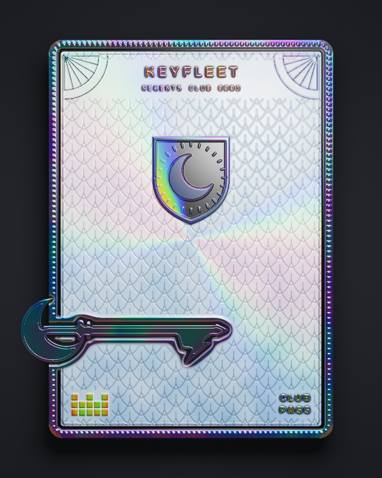 The card of Key 3