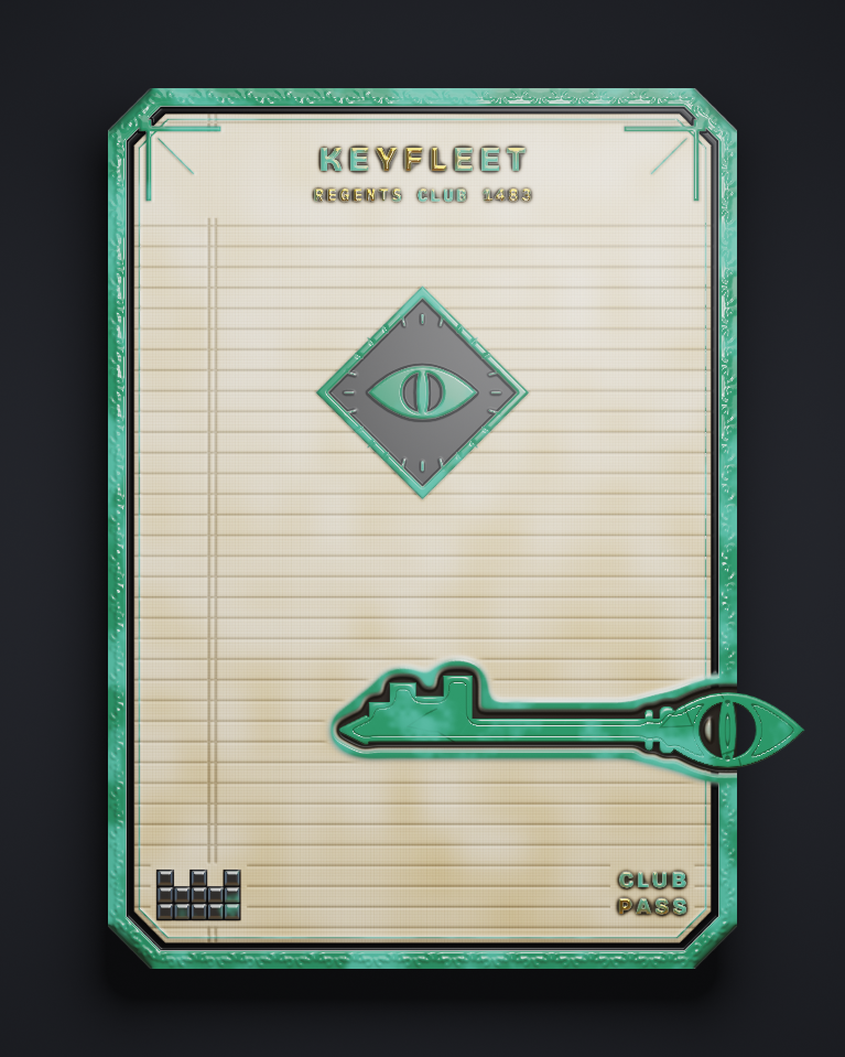 The card of Key 1,483