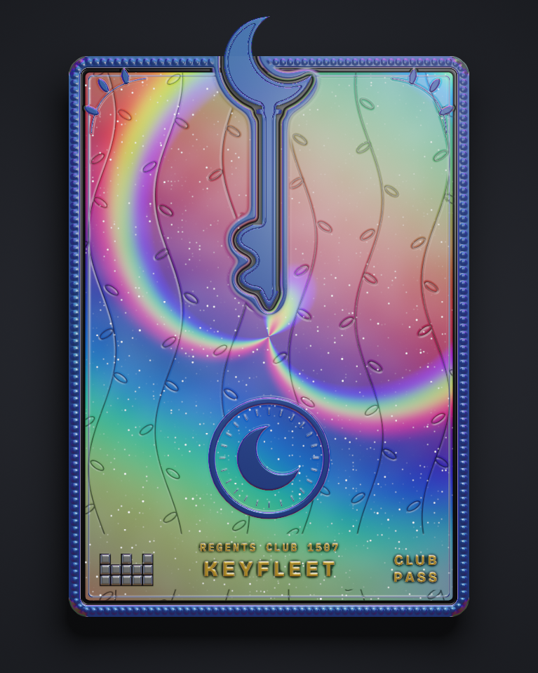 The card of Key 1,507
