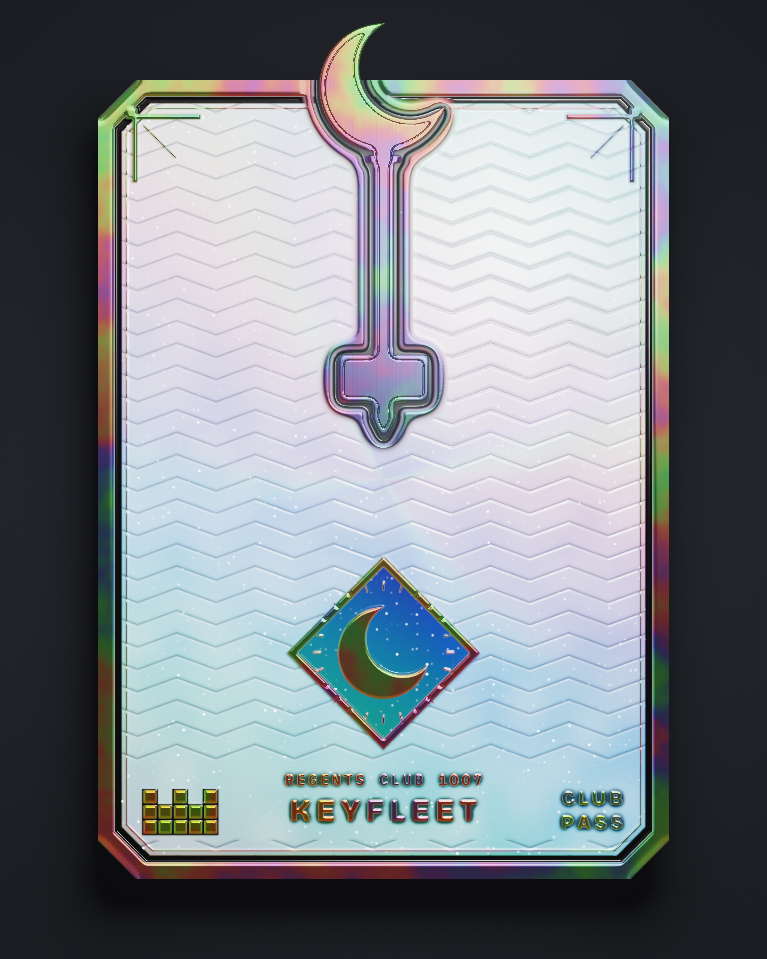 The card of Key 1,007