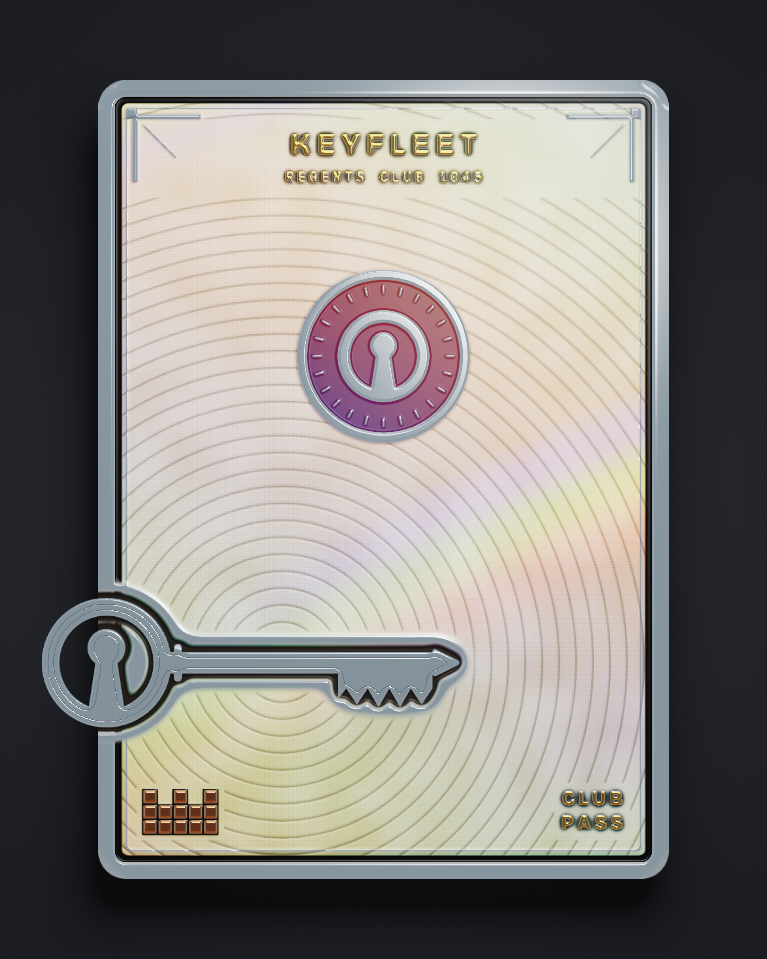 The card of Key 1,045