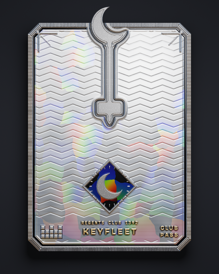 The card of Key 1,392