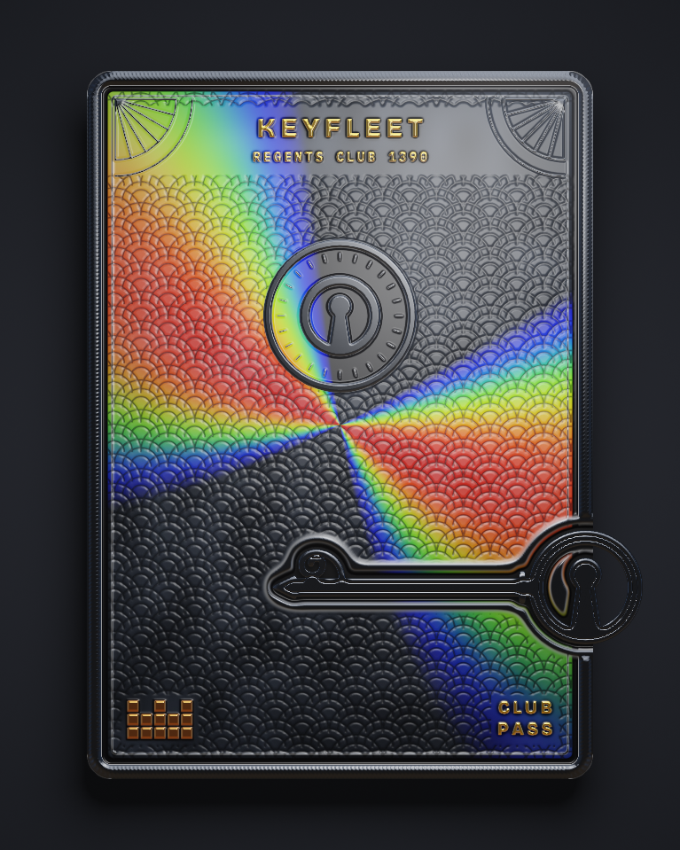 The card of Key 1,390