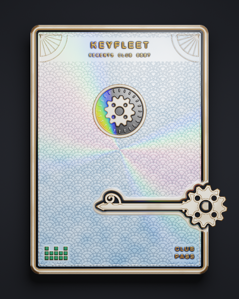 The card of Key 887