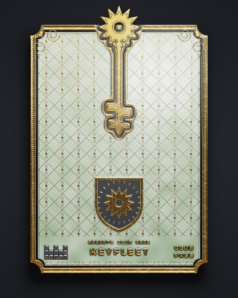 The card of Key 605