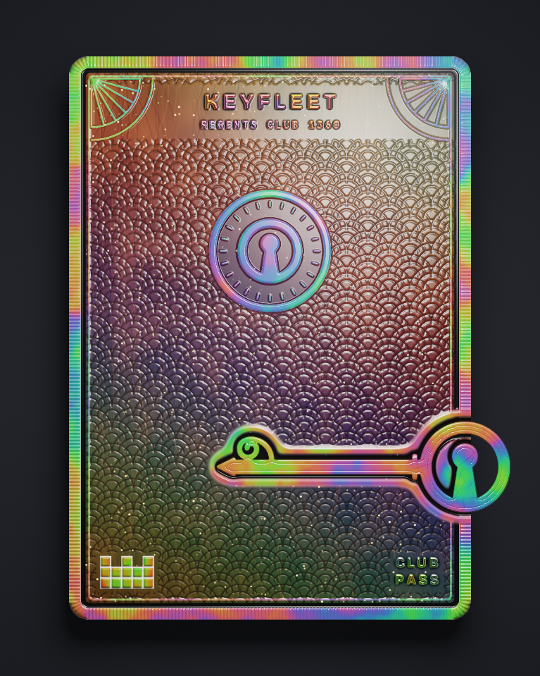 The card of Key 1,360