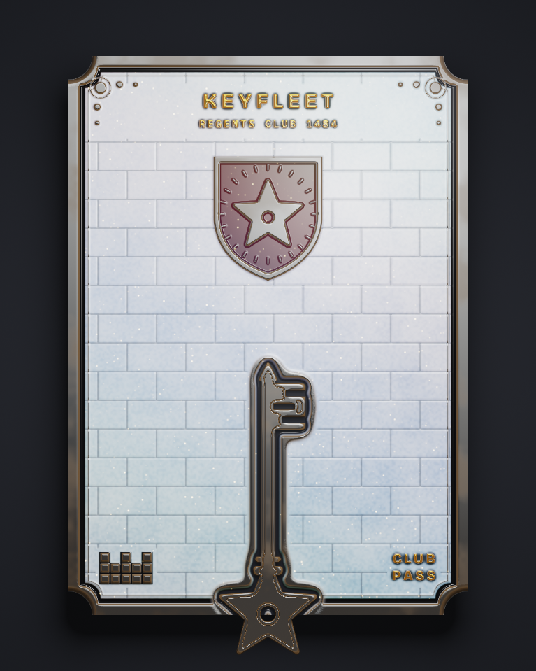 The card of Key 1,484