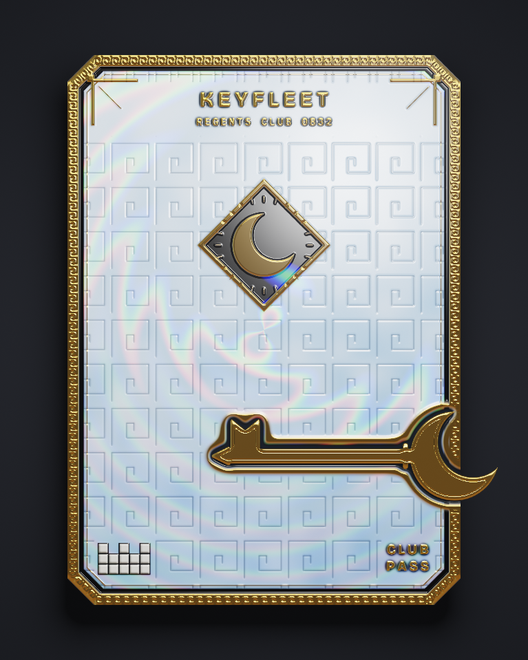 The card of Key 832