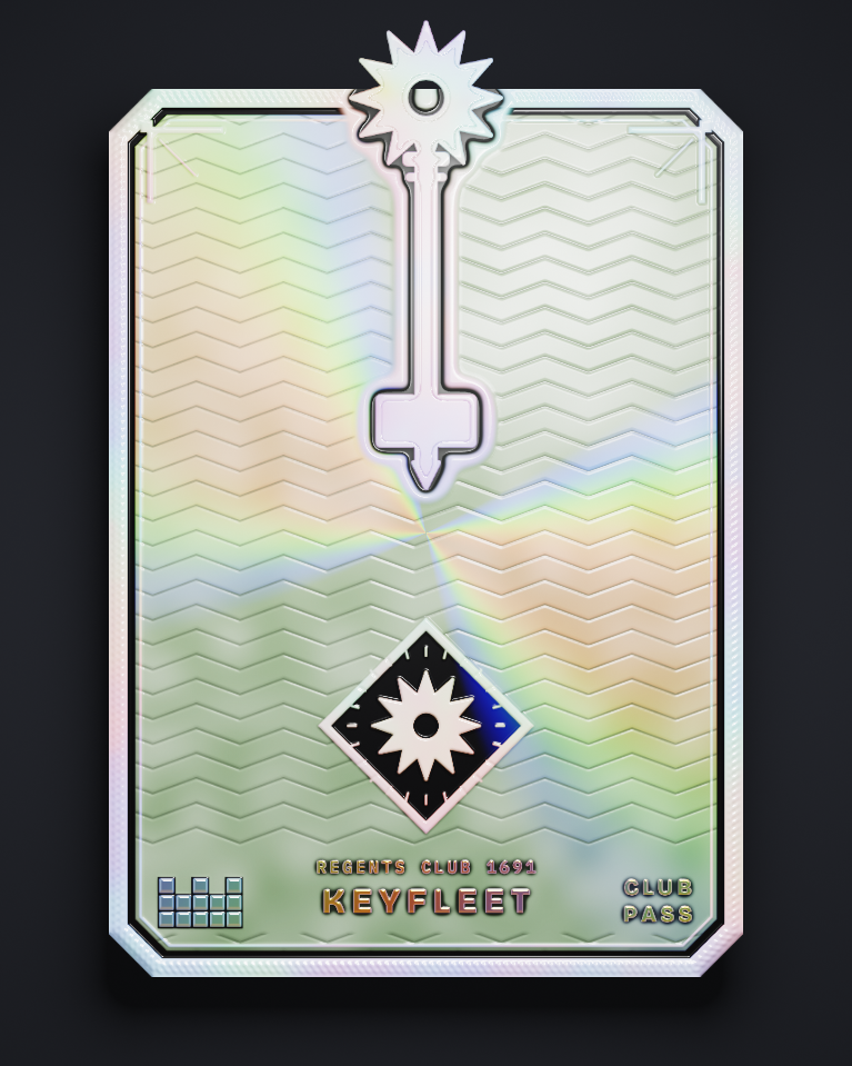The card of Key 1,691