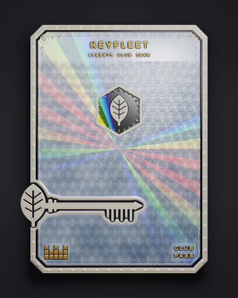 The card of Key 1,848