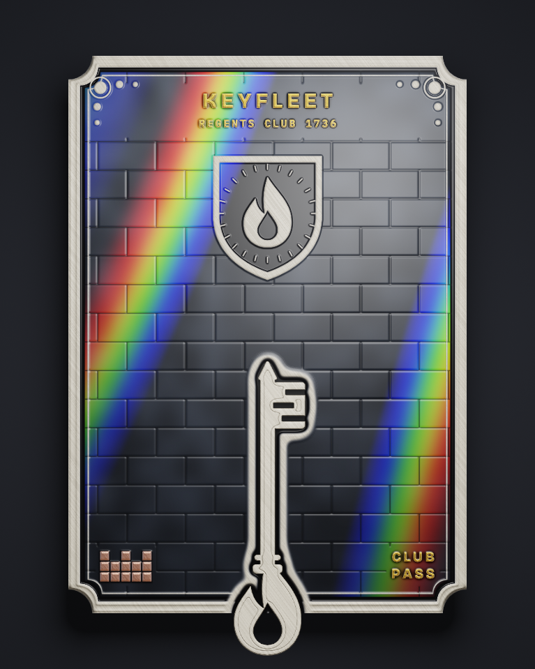 The card of Key 1,736