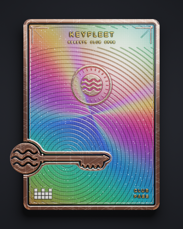 The card of Key 998