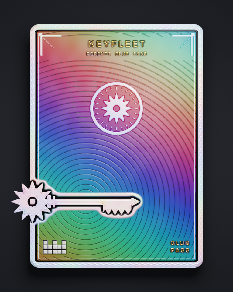 The card of Key 1,138