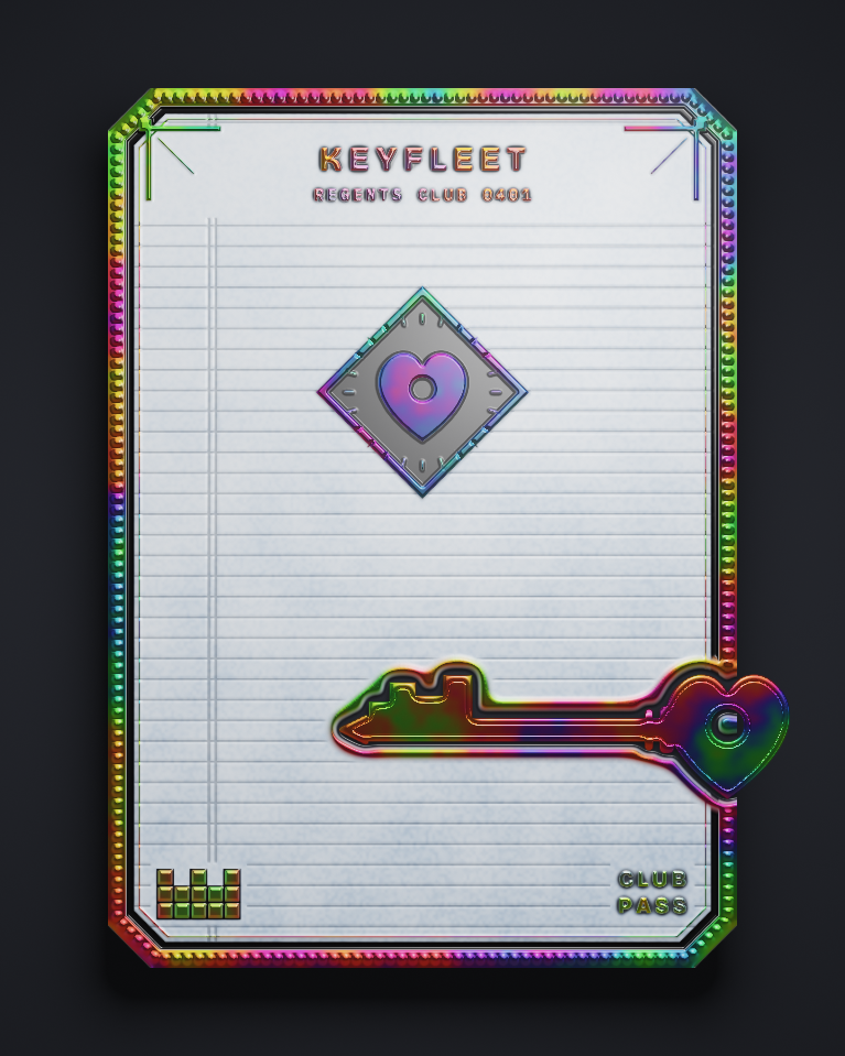 The card of Key 401