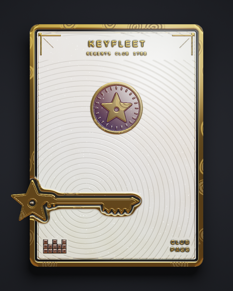 The card of Key 1,788