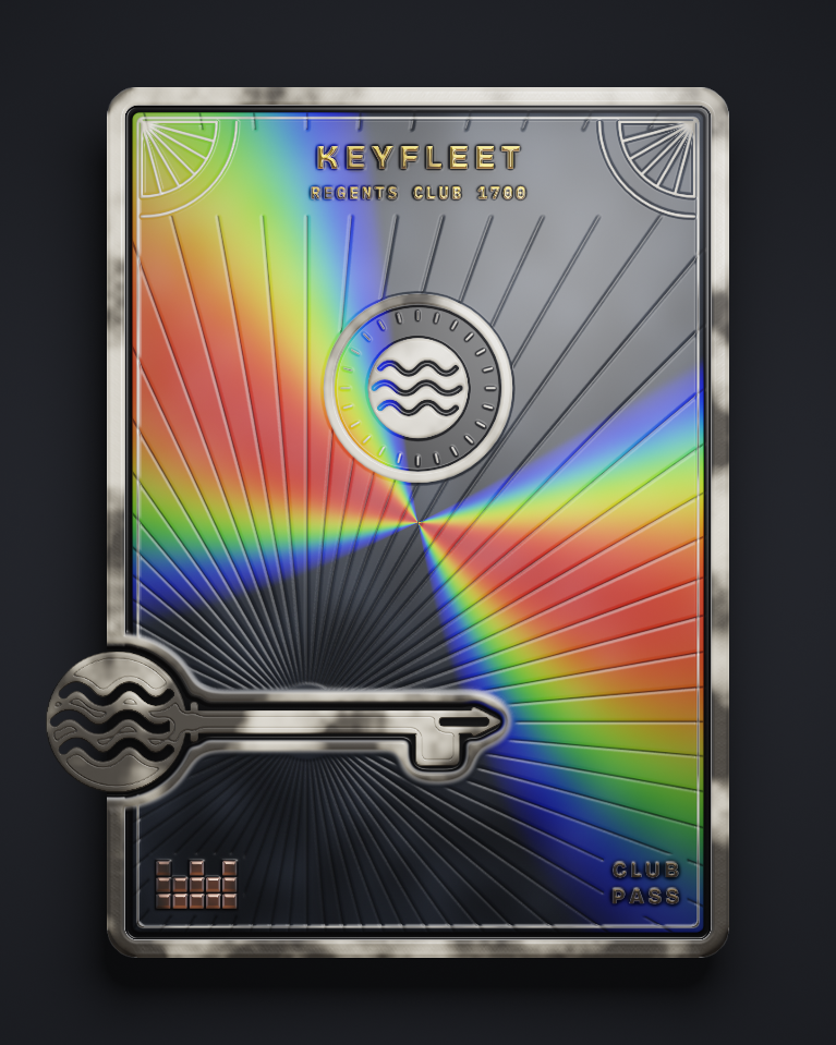 The card of Key 1,700