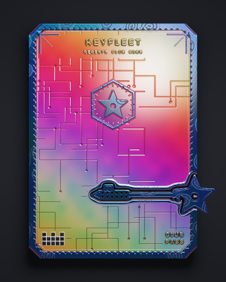 The card of Key 105