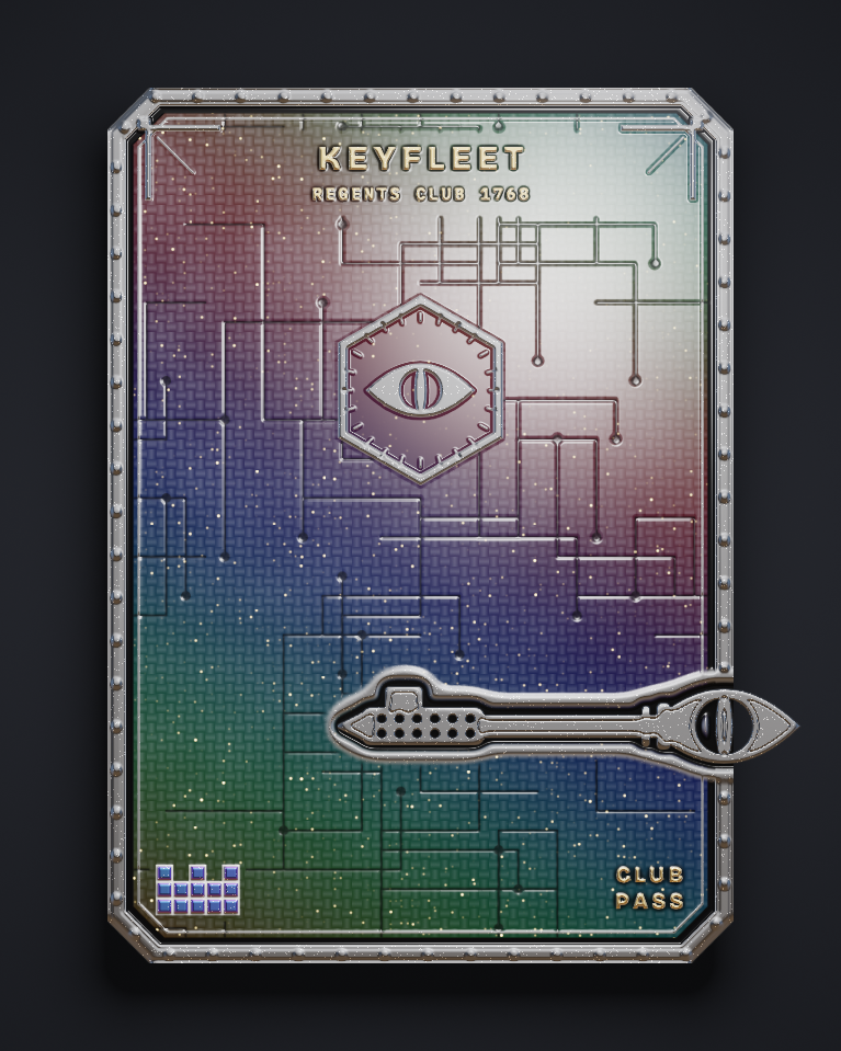 The card of Key 1,768