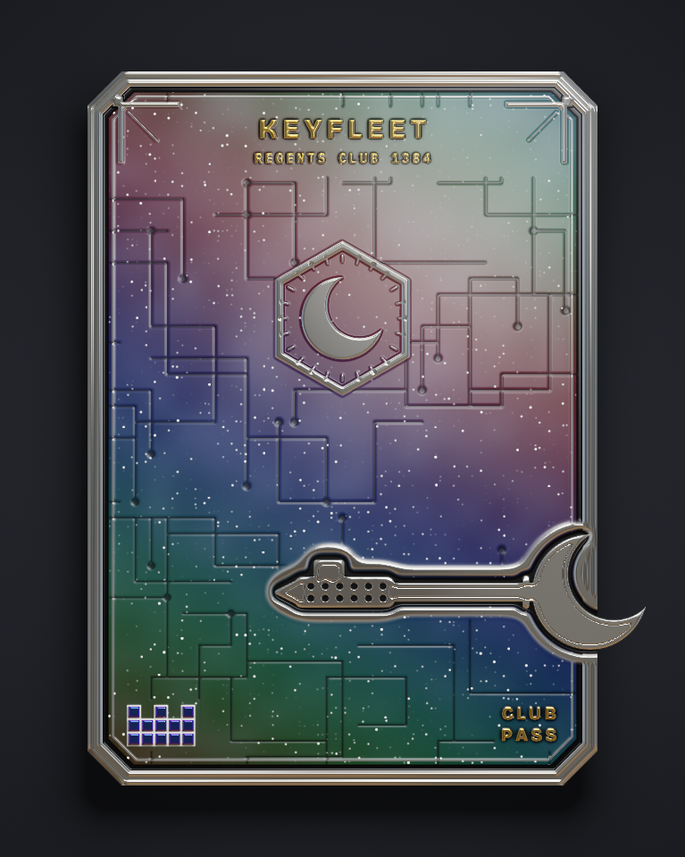 The card of Key 1,384