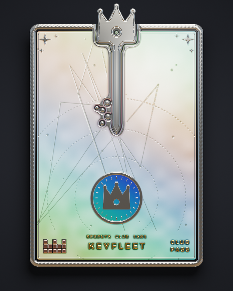 The card of Key 1,601