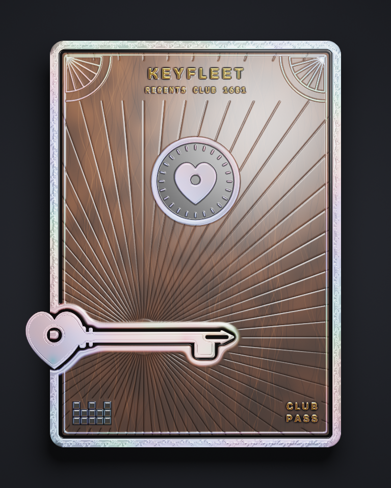 The card of Key 1,681